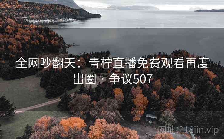 全网吵翻天:青柠直播免费观看再度出圈 · 争议507